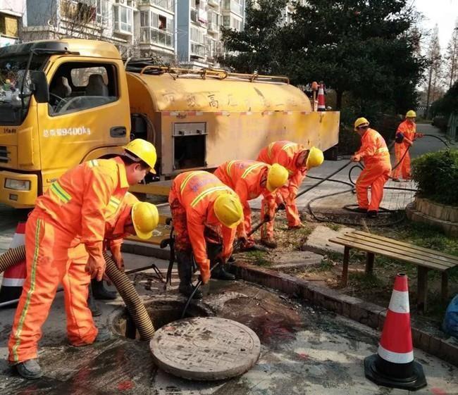 西塞山市政管道清淤